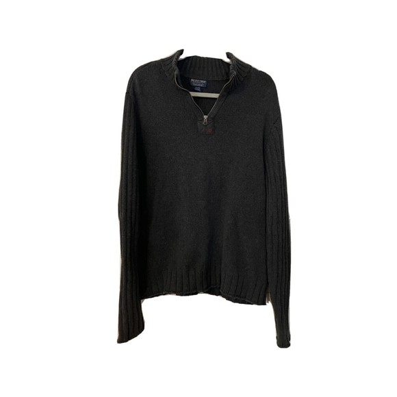 Polo Ralph Lauren Jeans Company Cotton Pullover Sweater Mens, Gray XL - Picture 1 of 8